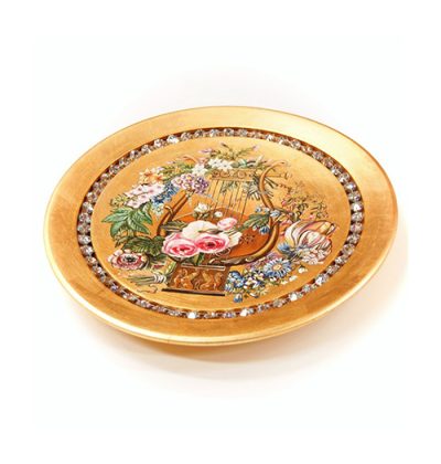 Luxury decorative platter KALOMIRA | Natalis Luxus